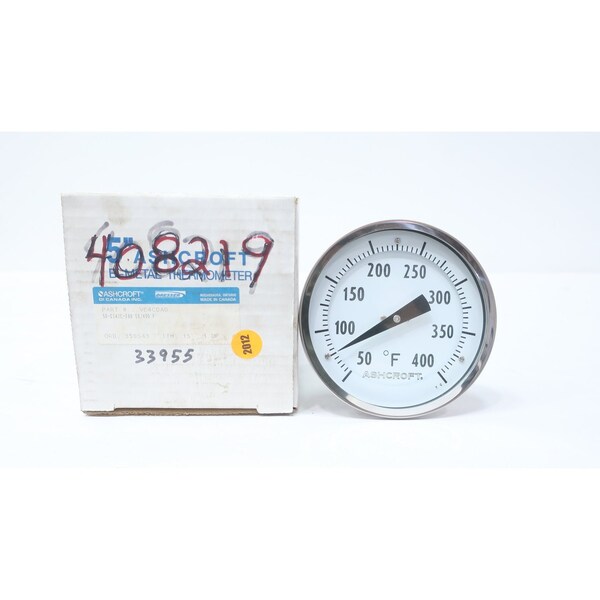 Ashcroft BIMETAL THERMOMETER 5IN 9IN 50-400F 50-EI42E-090 - main