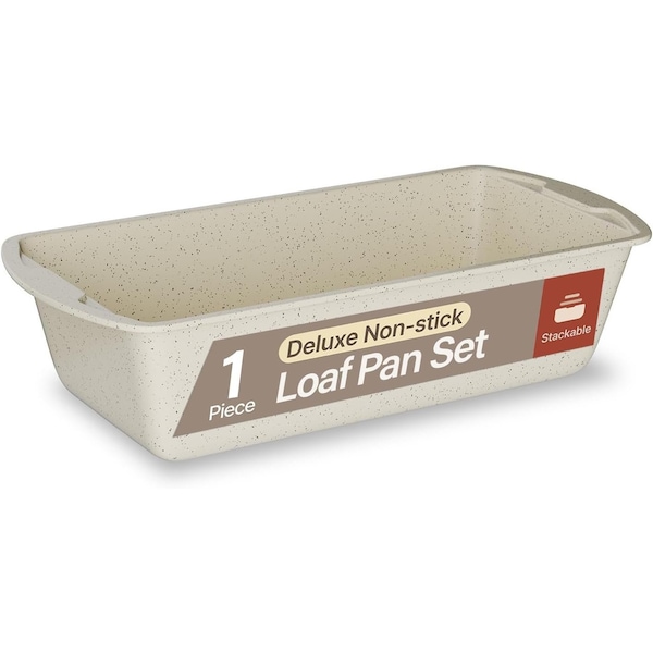 Bakken- Swiss White Marble Nonstick Loaf Pan, 11in Carbon Steel, Oven Safe to 450 DegF, Dishwasher Safe BKLOAFWHT1 - main