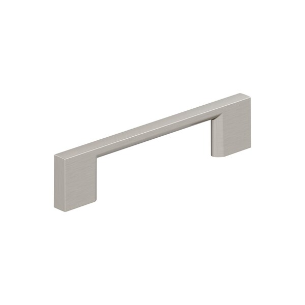 Amerock Cityscape 3-3/4 inch (96mm) Center-to-Center Satin Nickel Cabinet Pull, 25PK 25VMP37131G10 - main