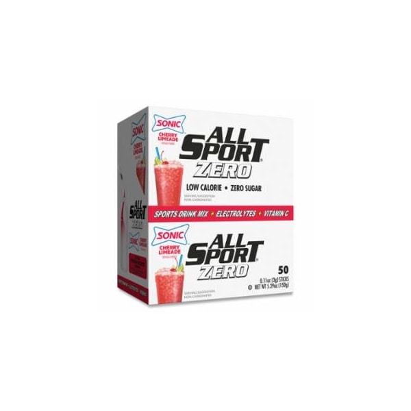 All Sport ZERO Drink Mix Powder Sticks , SONIC Cherry Limeade, 500 EA/CA, 500PK 977-10122542 - main