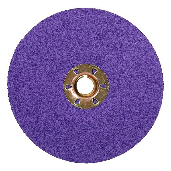 3M Cubitron Fiber Disc, Ceramic, 5 in Dia., PK25 7100349682 - main
