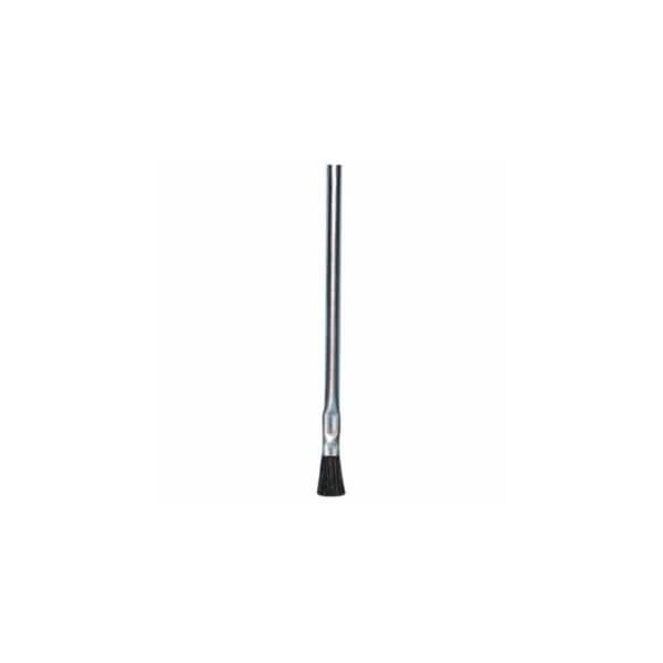 Magnolia Brush Tin Handle Acid Brushes, 3/4 in Trim L, Stiff Black Horsehair, 144PK 455-2A - main