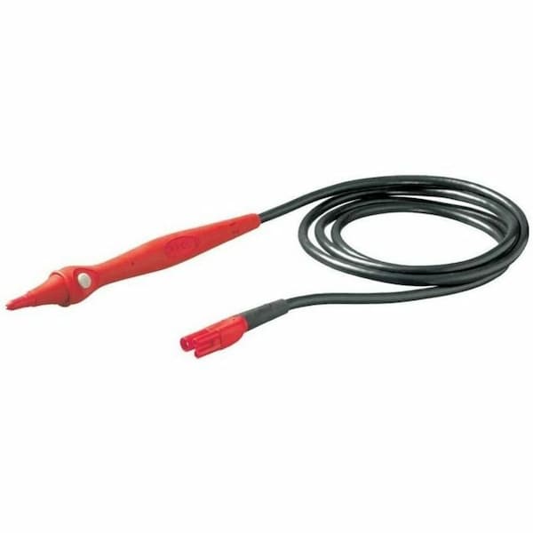 Fluke Remote Control Probe, 2mm or 4mm Banana Plugs, 5 ft. 2", PVC, Red TP165X - main
