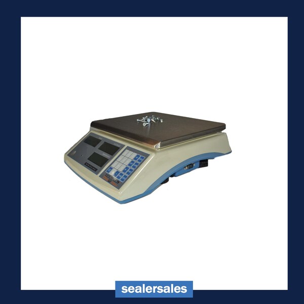 Sealer Sales 13 in x 11 in Digital Counting Scale (Cap: 66lbs, Accuracy = 1g) DWP-98CAH - main