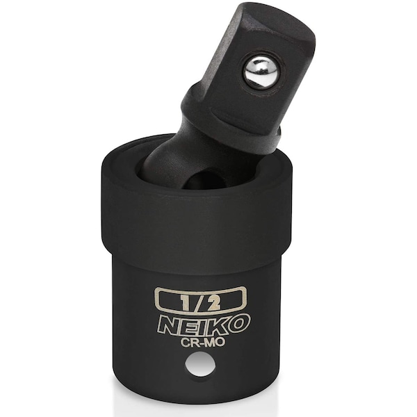 Neiko 0.5 in Drive Universal Joint Swivel Socket Adapter | Cr-Mo Impact Grade 02430A - main