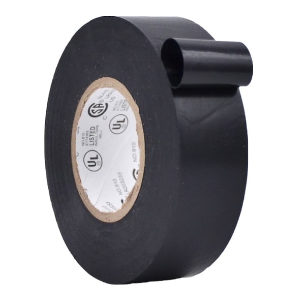 Wod Tape ETC766MS General Purpose Electrical Tape Black UL/CSA listed core: 1 in. X 66 ft, 96PK WOD ETC766MS-01000-96-66-BLA - main