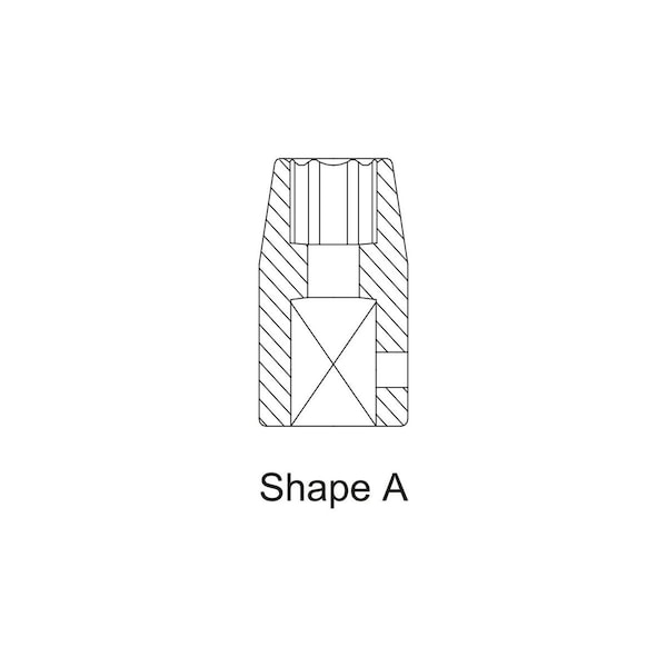 Chicago Pneumatic 1 in Square Drive, 23 mm, Standard, Shape A, 6 Point, Impact Socket S823M - main