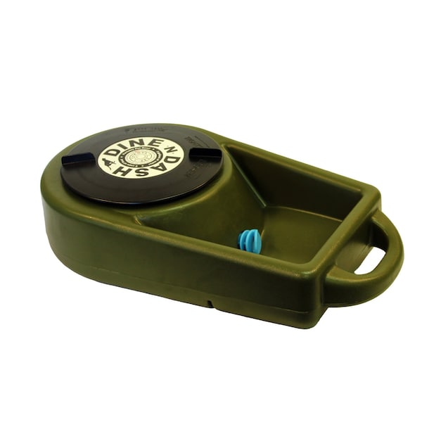 Dakota 283 Dine N Dash Feeding System With Dakota Guard Antimicrobial - Olive D2-AM-DD-OLI - main