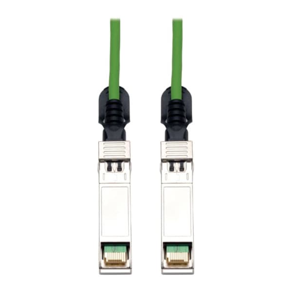 Tripp Lite SFP+ Cable, 10Gbase, Copper, Green, 3m N280-03M-GN - main