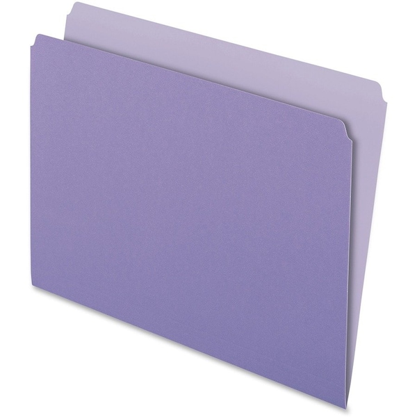 Pendaflex FOLDER, LTR, STRT, SGL, 11PT, LV, 100PK 152LAV - main