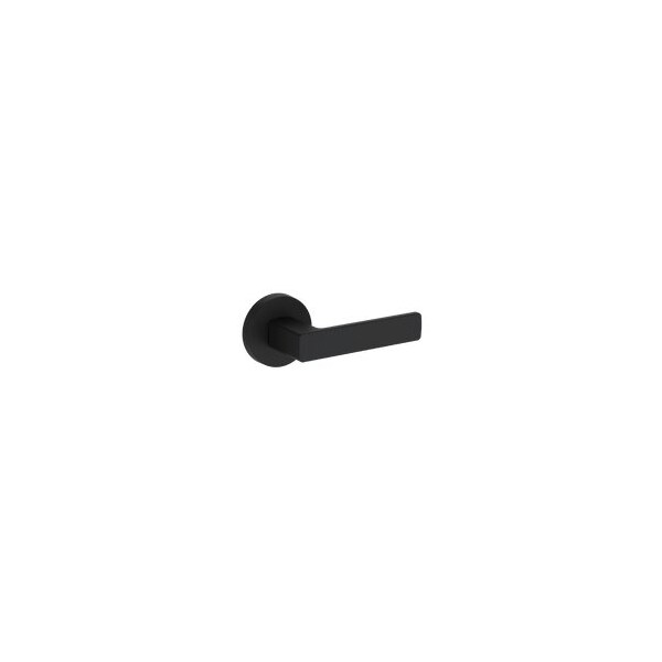 Baldwin Residential Door Levers Full Dummy Right Hand Satin Black FDSHACRR190 - main