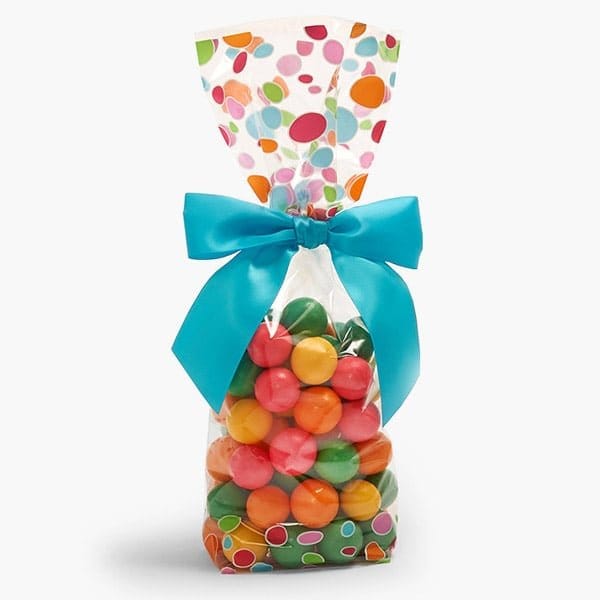 Nashville Wraps Candy Dots 1.4 mil Cello Bags, 3.5x2.25x12, 100PK 98303 - main