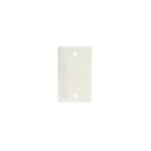 Cable Wholesale Wall Plate, White, Blank Cover Plate 200-258WH - main