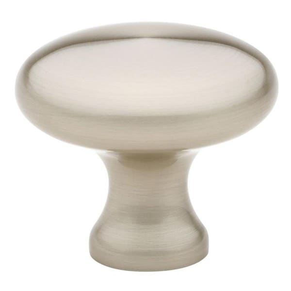 Patioplus 1 in. Providence Cabinet Knob, Satin Nickel PA1635124 - main