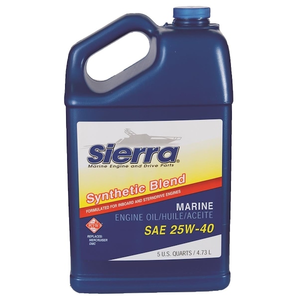 Sierra International 18-9440-4 25W40 Synthetic Blend Engine Oil SR18.9440.4 - main