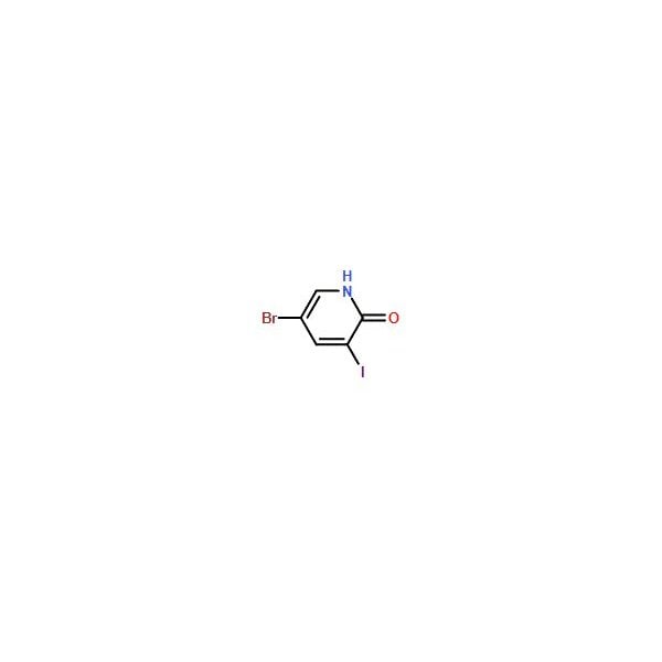 Ak Scientific 5-Bromo-3-iodopyridin-2(1h)-one (5g), CAS 381233-75-6 V5607-5g - main