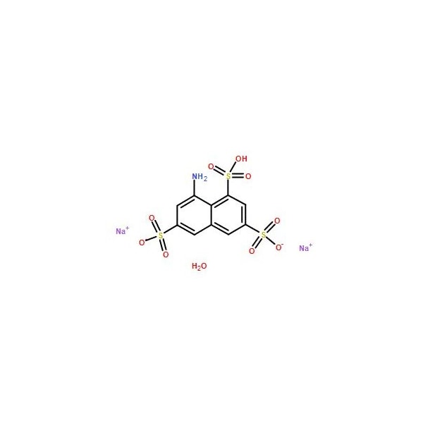 Ak Scientific 1-Naphthylamine-3, 6, 8-trisulfonic acid disodium salt hydrate (100g), CAS 5398-34-5 O095-100g - main