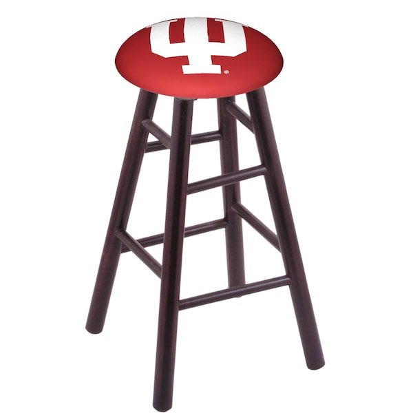 Holland Bar Stool Co Maple Bar Stool, Dark Cherry Finish, Indiana Seat RC30MSDC - main