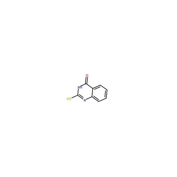 Ak Scientific 2-Mercapto-4(3H)-quinazolinone (5g), CAS 13906-09-7 5676AL-5g - main