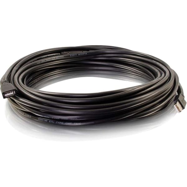 C2G 50ft (15.2m) USB-A Male to Female Active Extension Cable - Plenum, CMP-Rated 39935 - main