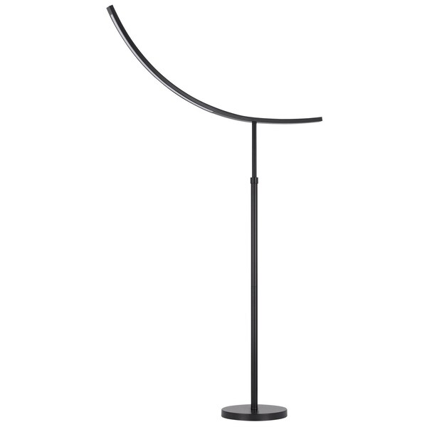 Homeroots 74" Bronze Adjustable Led Traditional Shaped Floor Lamp 526305 - main