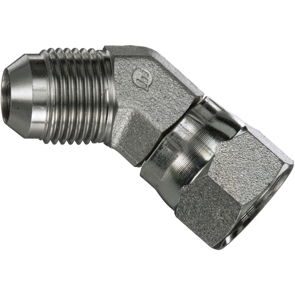 Gates Male JIC 37 Flare to Female JIC 37 Flare Swivel - 45 SAE to SAE G60424-0404 - main