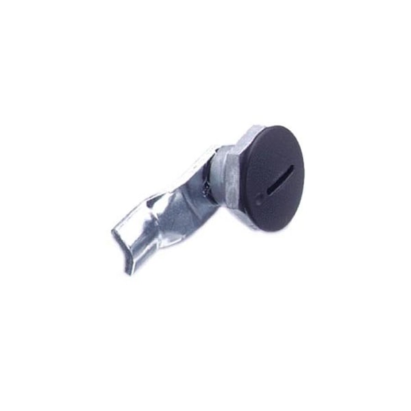 Southco Quarter-Turn Cam Latch, Slotted Recess, 16mm .63 in Grip, Not Sealed Zinc Alloy, Powder Coat E5-1-005-090 - main