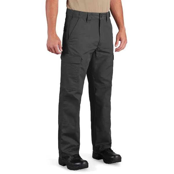 Propper Men's RevTac Pants, Charcoal, Polyester Cotton Spandex Ripstop F52744X - main