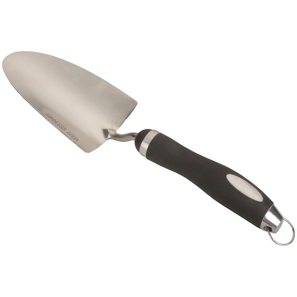 Landscapers Select Garden/Transplanting Trowel, 6 in L Blade, 3-1/2 in W Blade, Stainless Steel Blade GT930AS - main