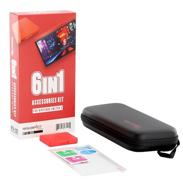 Gamefitz 6 in 1 Accessories Kit for Nintendo Switch 2 750123432M - main