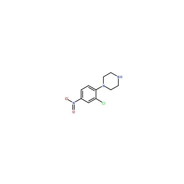 Ak Scientific 1-(2-Chloro-4-nitrophenyl)piperazine (1g), CAS 114878-60-3 X9096-1g - main