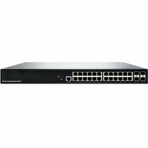 Black Box GIGABIT MANAGED SWITCH 28 PORT LGB5028A-R3 - main