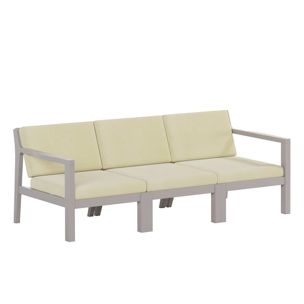 Polybird BREEZE DEEP SEAT COUCH WEATHERWOOD POLYBIRD P109-WW-CACA - main