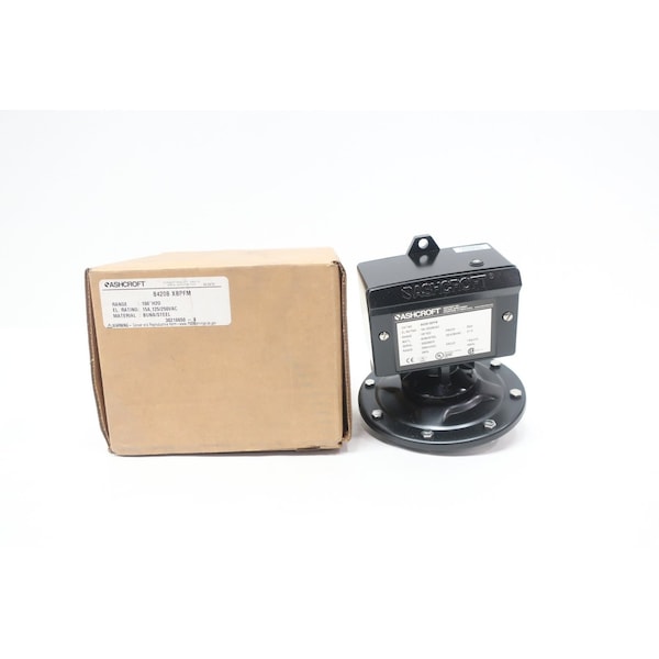 Ashcroft PRESSURE SWITCH 1/4IN 20PSI 125/250V-AC B420B XBPFM - main