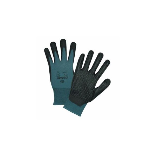 Pip Bi-Polymer Palm-Coated Gloves, Large, Black/Gray, 12PK 112-715SBP/L - main