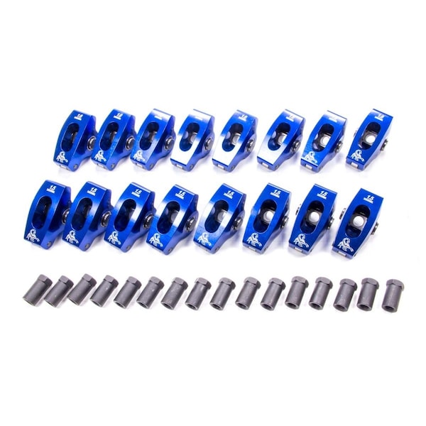 Scorpion Performance Small Block Chevy Roller Rocker Arms - 1.5-1.6 Ratio - 0.43 in. Stud SPN1028 - main