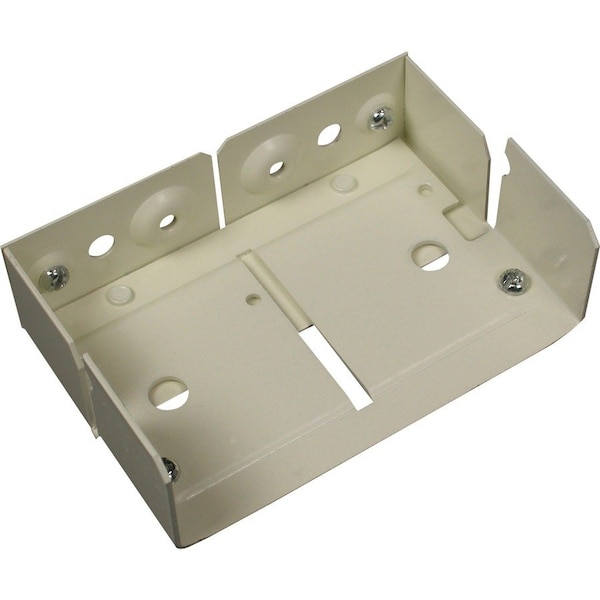 Legrand Internal Elbow Raceway, 4000 Series, 1 Channel, 4-3/4 in W, 1-1/2 in H, 3 in L, Gray G4017 - main