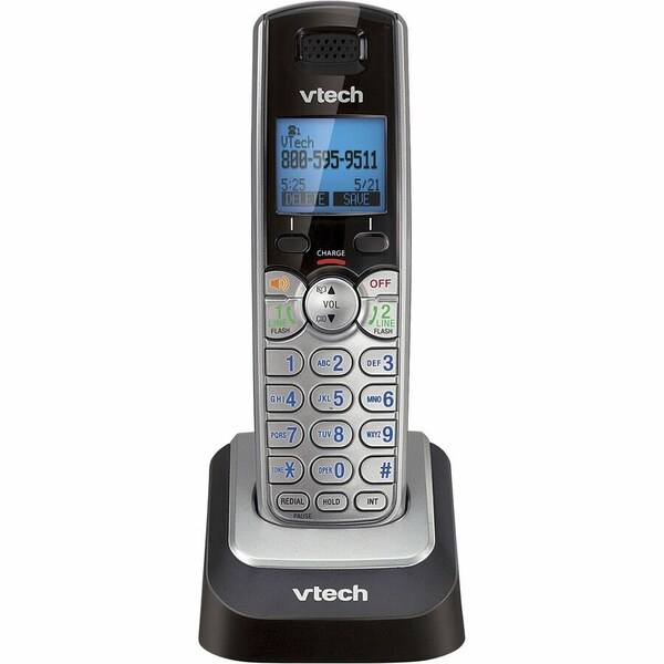 Vtech VTech DS6101 Accessory Handset, Silver - Cordless - DECT 6.0 - 2 x Total Number of Phone Lines DS6101 - main