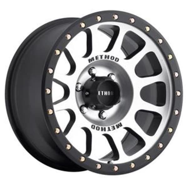 Water World 17 x 8.5 in. NV 8 on 6.5 Bolt Pattern 4.75 in. Back Space - Machined with Black Lip WA3644753 - main