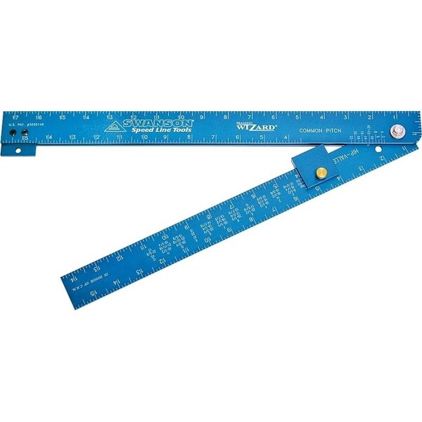 Swanson Framing Square, Aluminum, 17-1/2 in L, 2 in W T001WZ - main