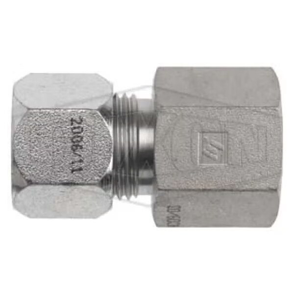 Dixon The Right Connection Flareless Bite Adapter, 3/8 x 1/4 in Nominal, Male Tube x Female NPTF End Style FLC2405-06-04 - main