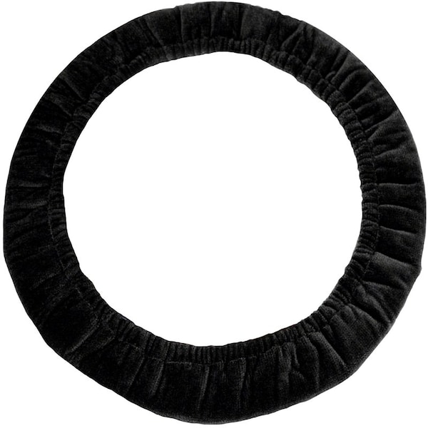 Coverking STEERING WHEEL GRIP VELOUR BLACK M10V1 - main