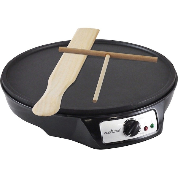 Nutrichef Electric Griddle And Crepe Maker PCRM12 - main