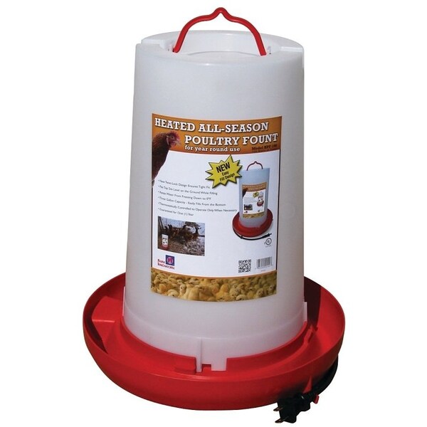 Farm Innovators Poultry Fount, 3 gal, Plastic HPF-100 - main