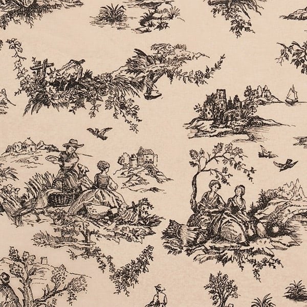 Nashville Wraps Black Toile Tissue Paper, 20x30, 240PK P199 - main