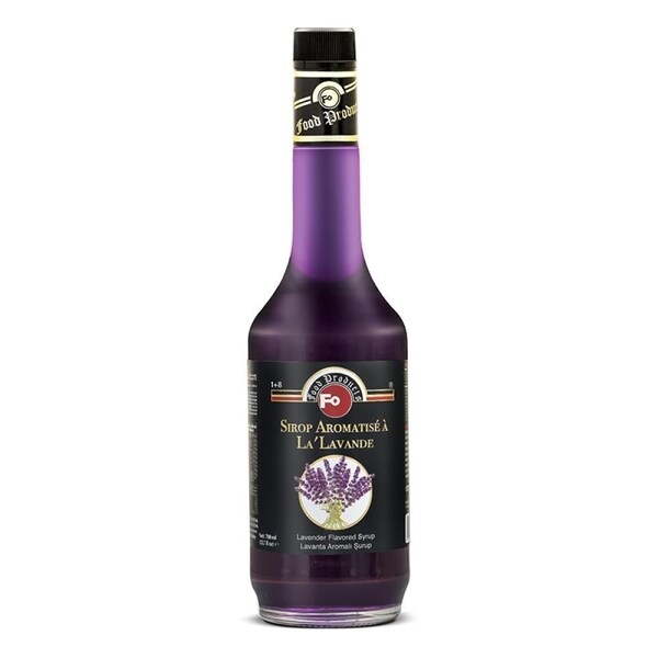 Fo Lavender Flavored Syrup, 700 mL, 6PK 8.69112E+12 - main