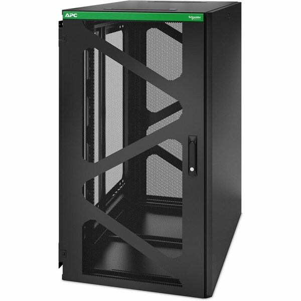 Apc NetShelter 24U Wallmount Rack Enclosure Cabinet Side Mount UPS Depth AR124SM - main