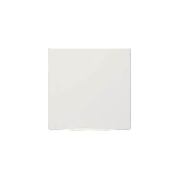 Siemens DELTA style, titanium white cover plate 68 x 68 mm with spring flap 5TG1340 - main