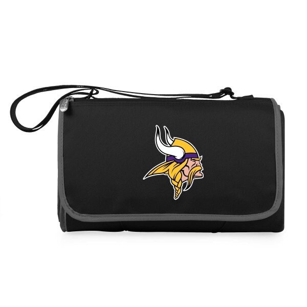 Picnic Time Family Of Brands NFL Minnesota Vikings - Blanket Tote Outdoor Picnic Blanket 820-00-175-184-2 - main