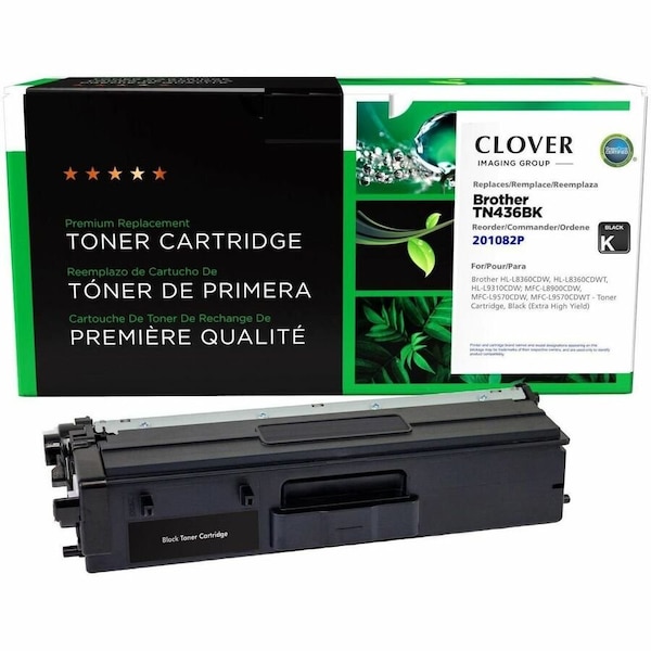 Clover Imaging Group Imaging Remanufactured Extra High Yield Black Toner Cartridge 201082P - main